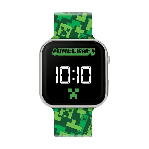 Minecraft Printed LED Watch