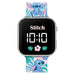 Disney Stitch Blue & Pink Printed LED Watch