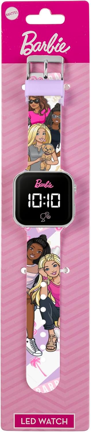 Accutime Disney Barbie LED Watch