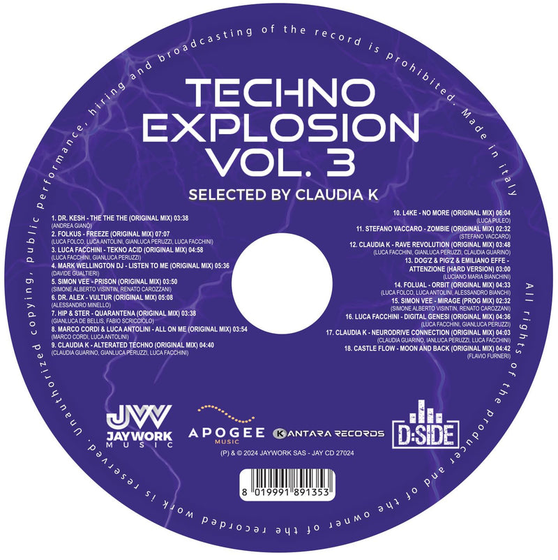 Techno Explosion Vol 3
