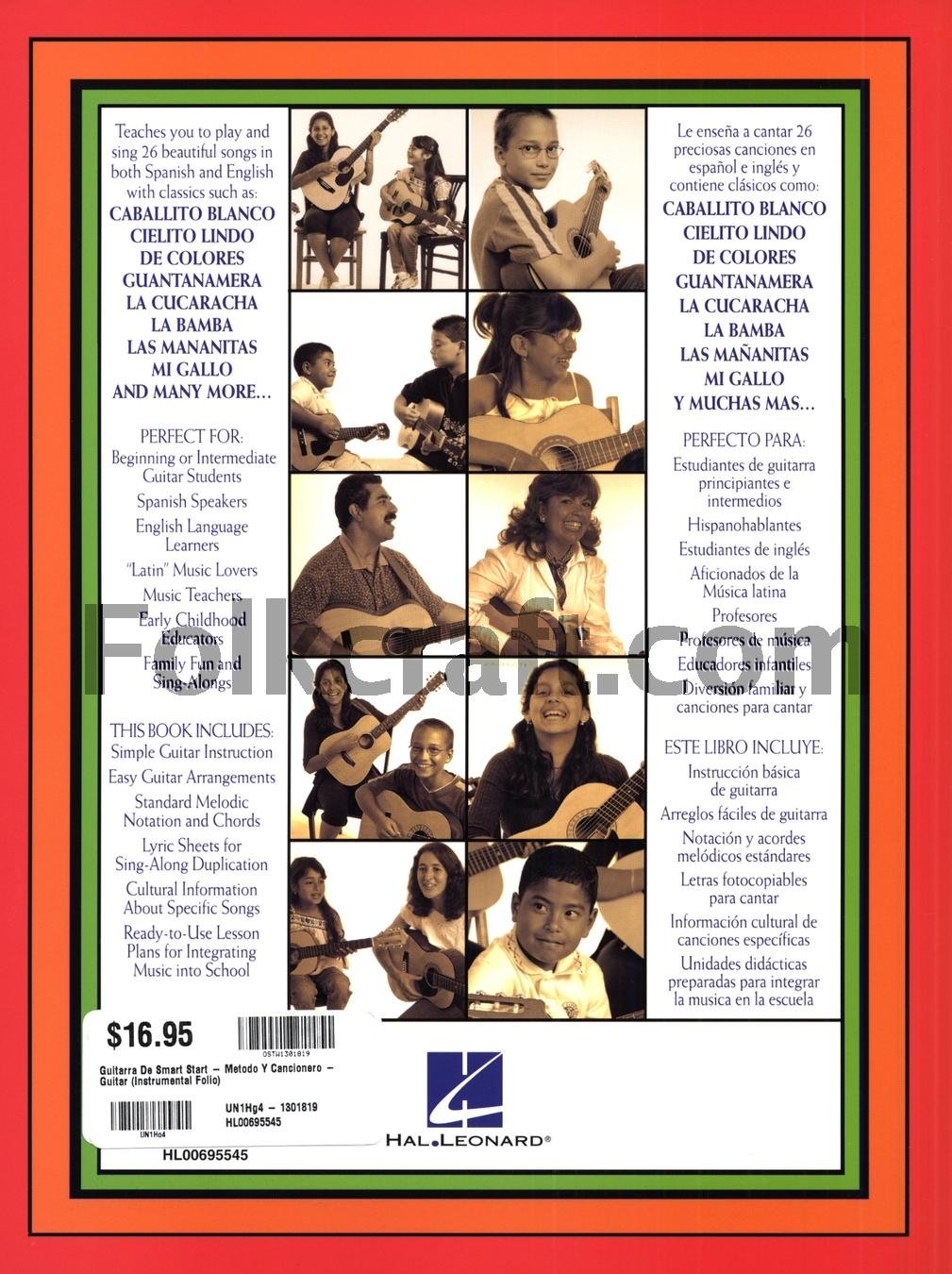 Guitarra De Smart Start - Metodo y Cancionero: SmartStart Guitar Method and Songbook (Spanish/English) (Smartstart (Hal Leonard)) (English and Spanish Edition