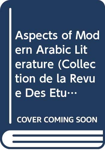 Aspects of Modern Arabic Literature