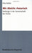 Arbeiten zur Pastoraltheologie, Liturgik und Hymnologie