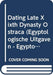 Dating Late XIXth Dynasty Ostraca