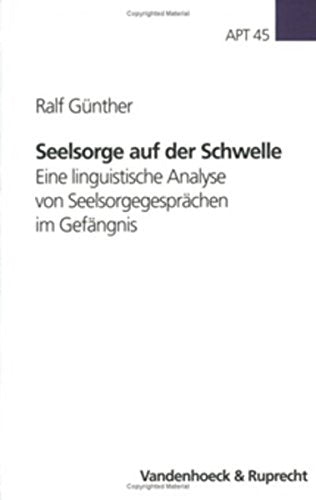 Seelsorge Auf Der Schwelle
