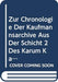 Zur Chronologie der Kaufmannsarchive aus der Schicht 2 des Karum Kanes