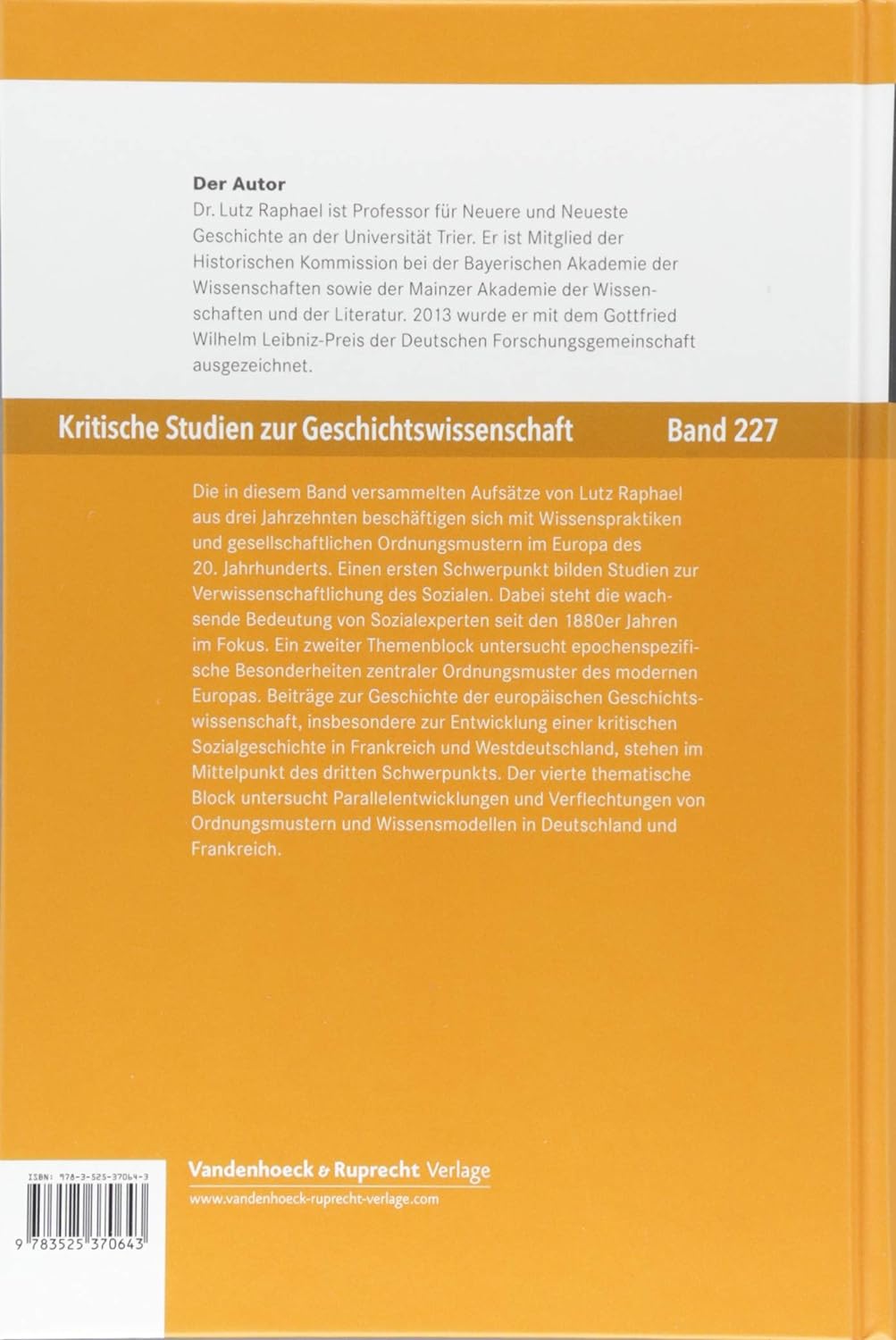 Ordnungsmuster Und Deutungskampfe