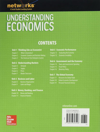 Understanding Economics, Student Edition