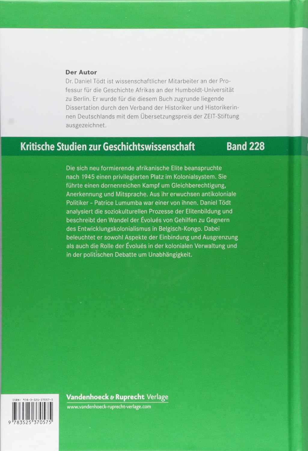 Elitenbildung Und Dekolonisierung