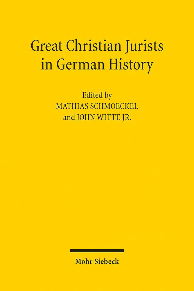 Great Christian Jurists in German History