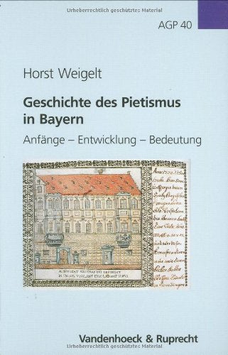 Geschichte Des Pietismus in Bayern