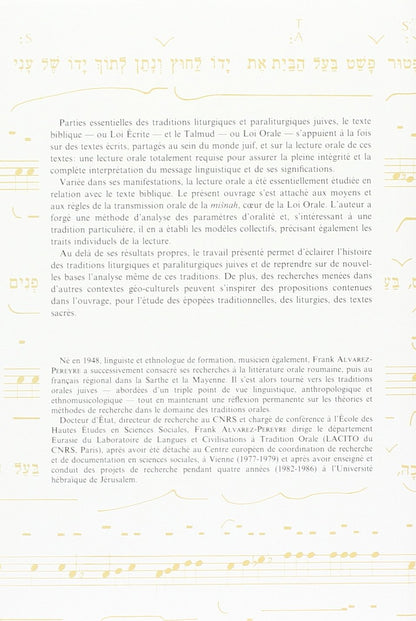 La Transmission Orale De La Misnah. Une Methode D'analyse Appliquee a La Tradition D'Alep