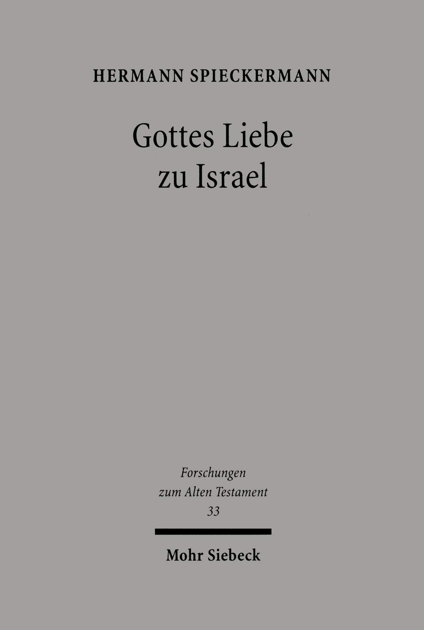 Gottes Liebe Zu Israel