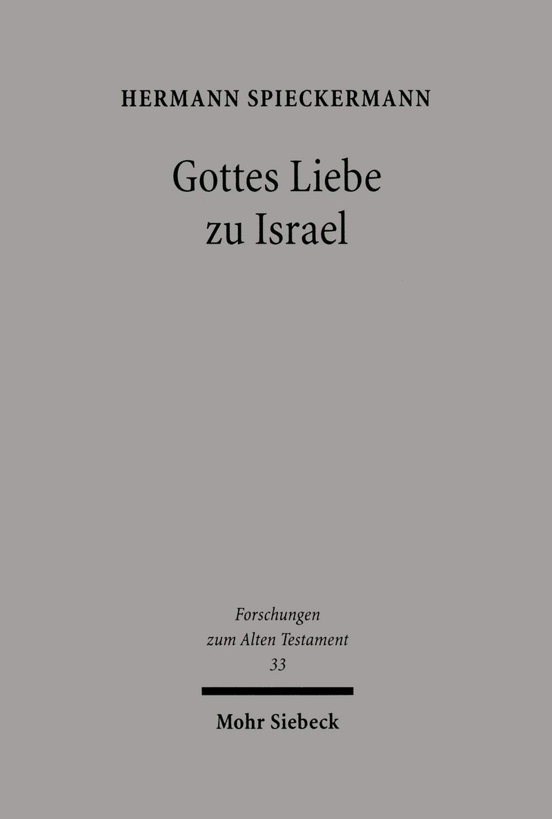 Gottes Liebe Zu Israel