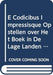 E Codicibus Impressisque