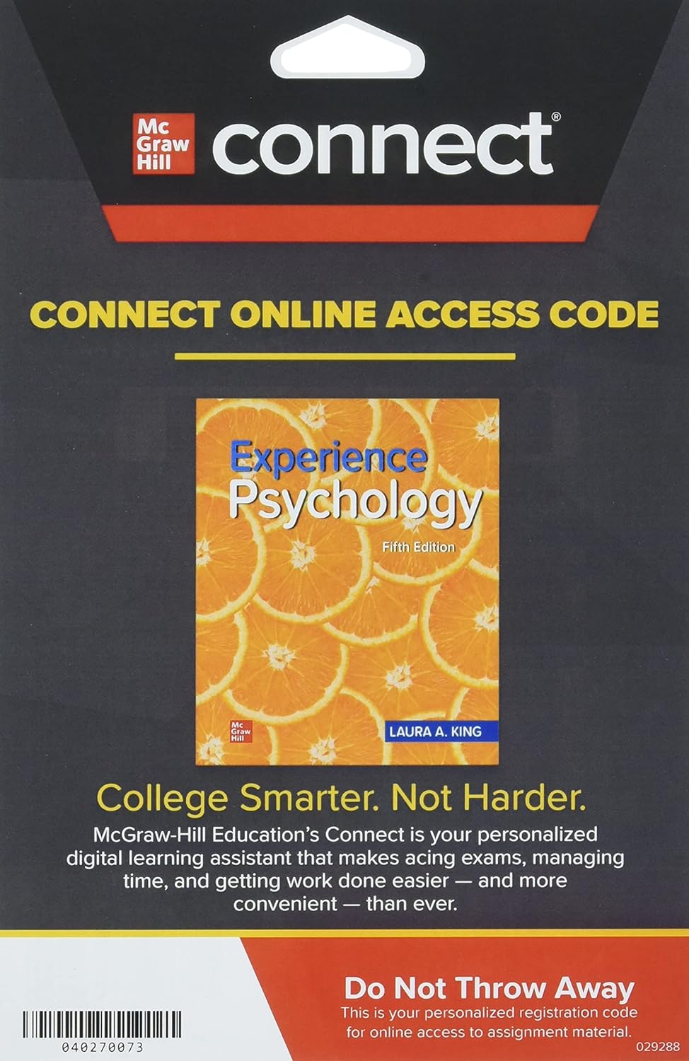 Gen Combo Loose Leaf Experience Psychology; Connect Access Card