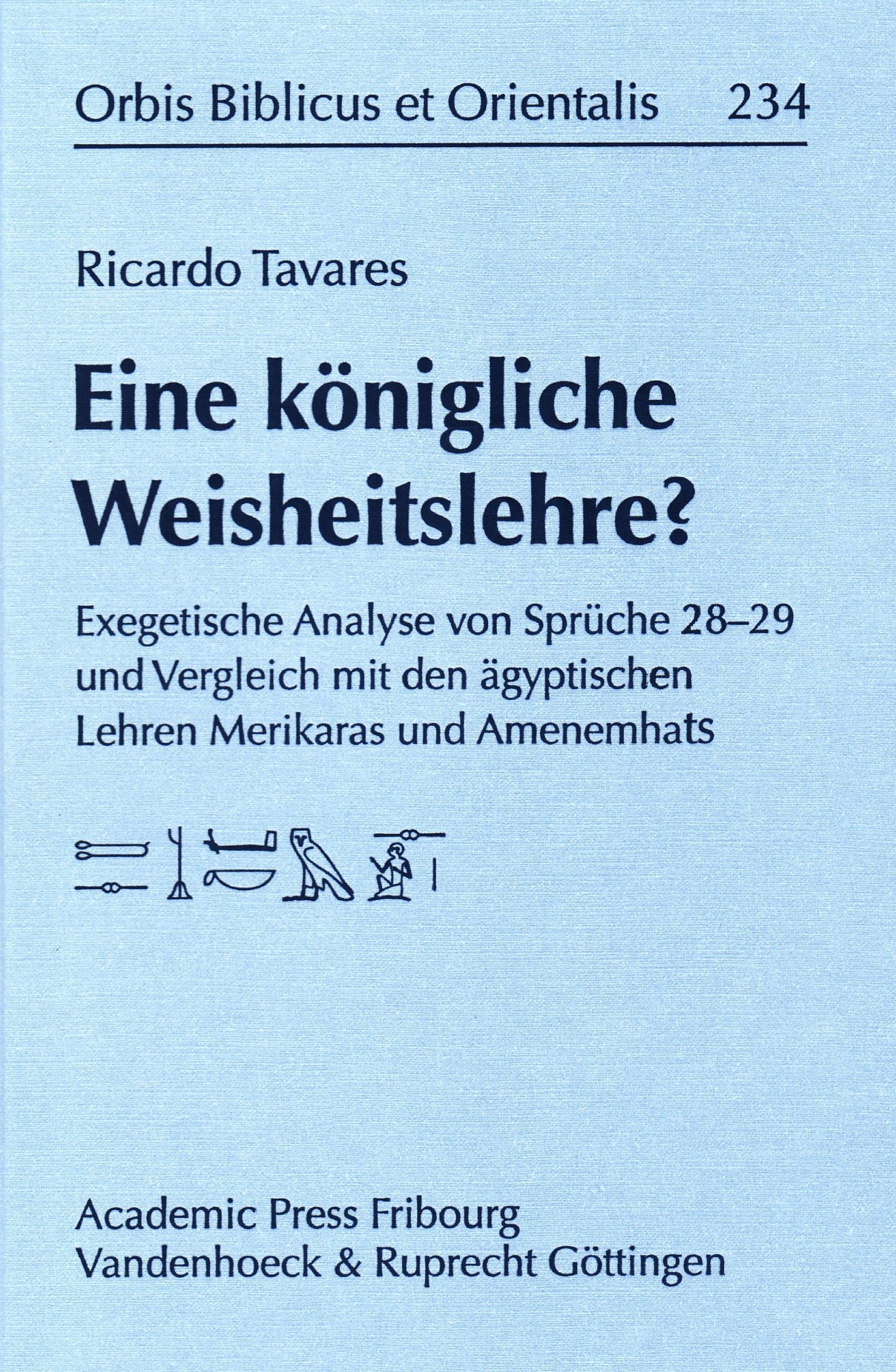 Eine königliche Weisheitslehre?