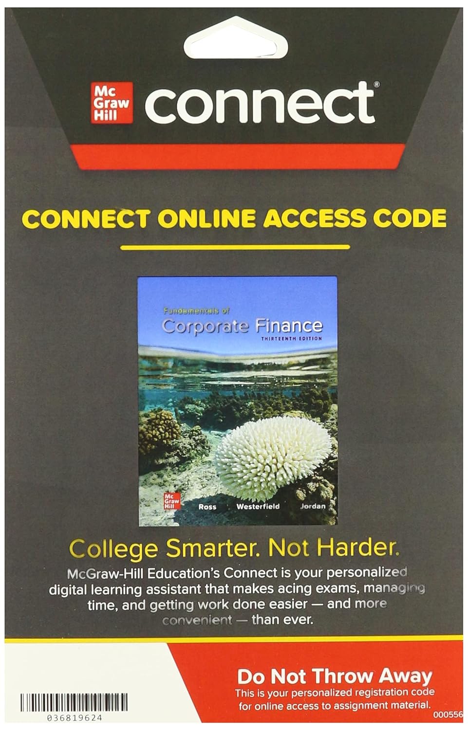 Gen Combo LL Fundamentals of Corporate Finance; Connect Access Card