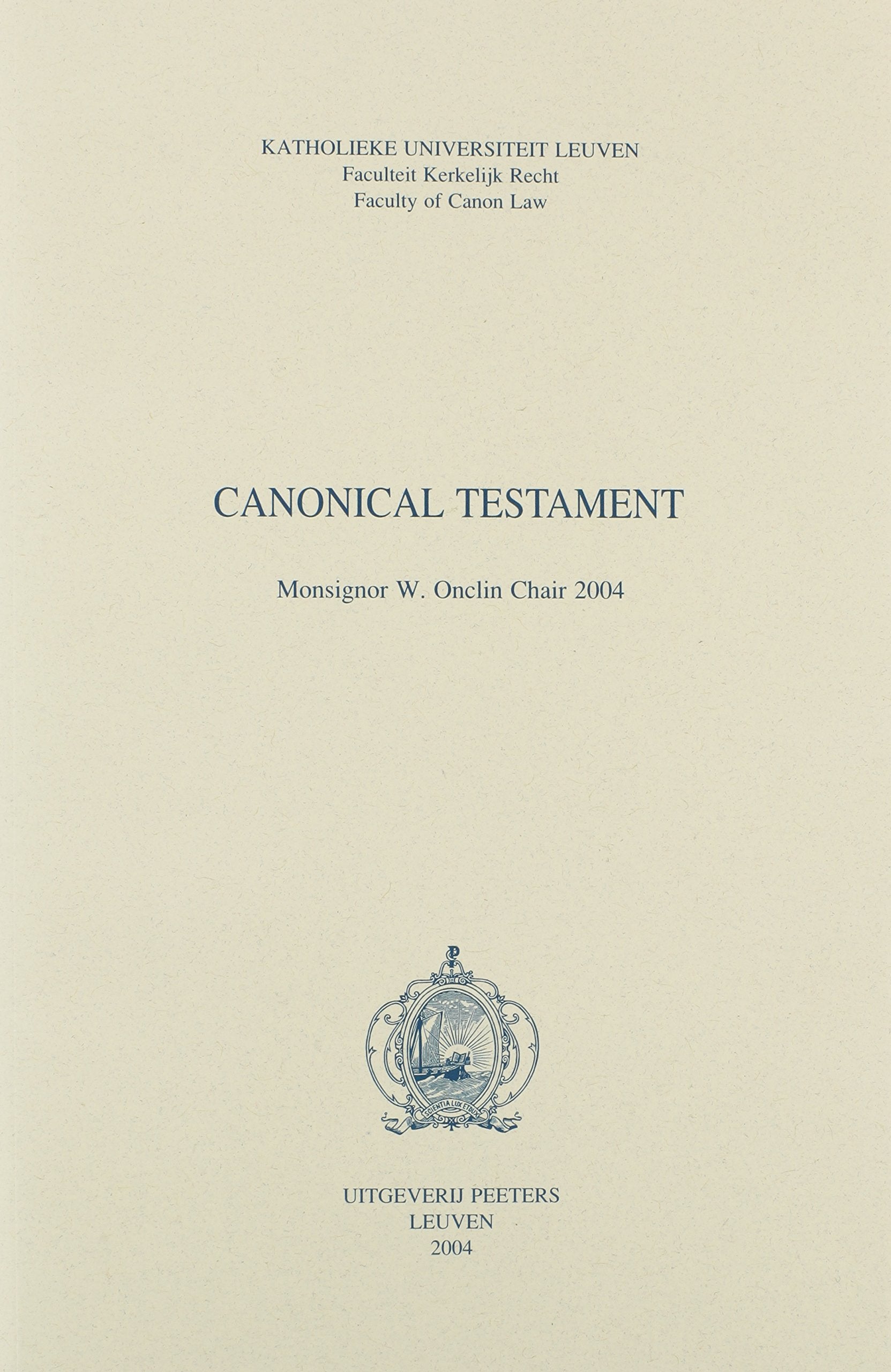 Canonical Testament