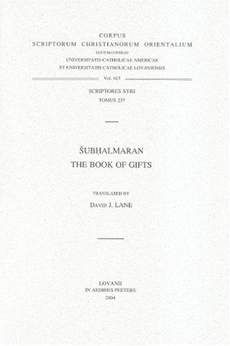 Subhalmaran. The Book of Gifts