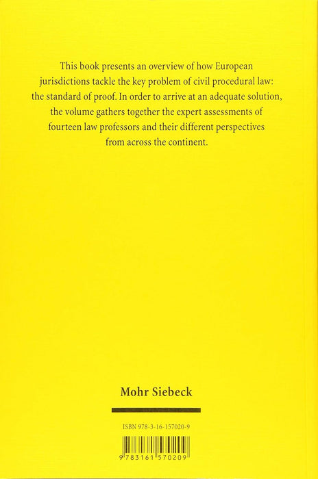 Standard of Proof in Europe