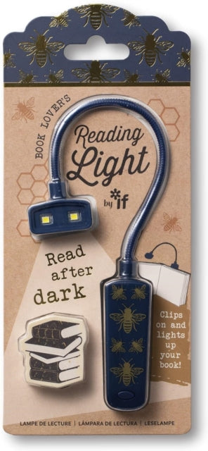 Book Lovers Reading Light Bee