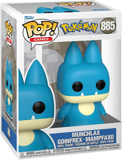 Funko POP! Games: Pokemon - Munchlax - Collectable Vinyl Figure - Gift Idea - Official Merchandise - Toys for Kids & Adults - Video Games Fans - Model Figure for Collectors and Display