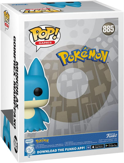 Funko POP! Games: Pokemon - Munchlax - Collectable Vinyl Figure - Gift Idea - Official Merchandise - Toys for Kids & Adults - Video Games Fans - Model Figure for Collectors and Display