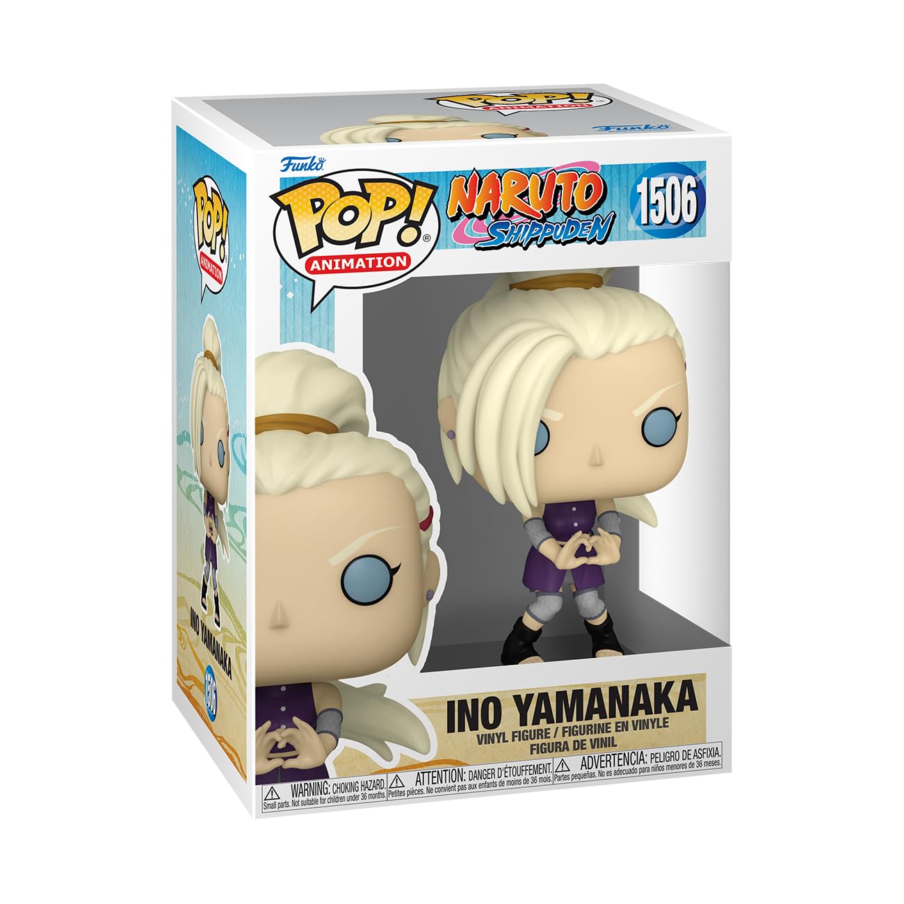 Funko Pop! Animation: Naruto - Ino Yamanaka - Figur de Vinyle à Collectionner - Spielzeug für Kinder und Erwachsene - Anime -Fans - Figur Modèle Pour Les CollectionNeurs et Affithage