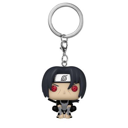 Funko POP! Keychain: Naruto - Itachi Uchiha - (Moonlit) - Collectable Vinyl Mini Figure Novelty Keyring - Stocking Filler - Gift Idea - Official Merchandise - Anime Fans - Minifigure