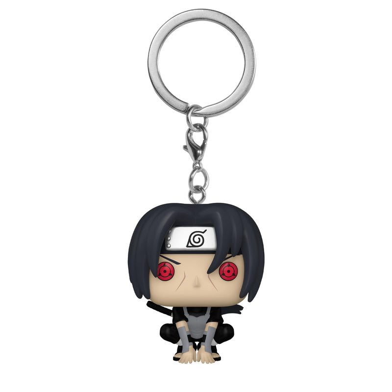 Funko POP! Keychain: Naruto - Itachi Uchiha - (Moonlit) - Collectable Vinyl Mini Figure Novelty Keyring - Stocking Filler - Gift Idea - Official Merchandise - Anime Fans - Minifigure