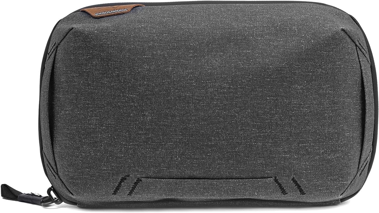 Peak Design Tech Pouch Charcoal Organizer Case for Smartphones, Cables etc (Dark Grey), Black, M - MEDIUM, Travel Line is a Fully Adaptable System, blackone, Travel Line is a fully adaptable system