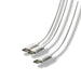 Steelplay Dual Play & Charge Cable For Ps5 Controllers - Whi