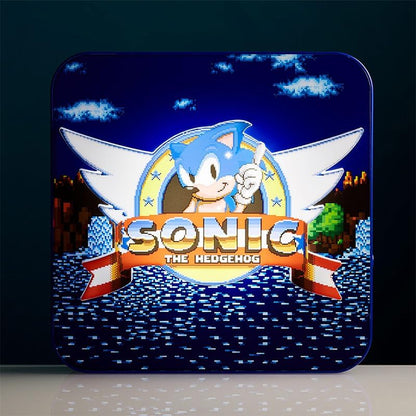 Numskull Sonic The Hedgehog Desk Lamp Wall Light - Ambient Lighting Gaming Accessory for Bedroom, Home, Study, Office, Work - Official Sonic The Hedgehog Merchandise