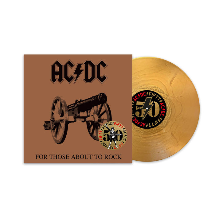 For Those About to Rock (50th Anniversary Gold Vinyl)