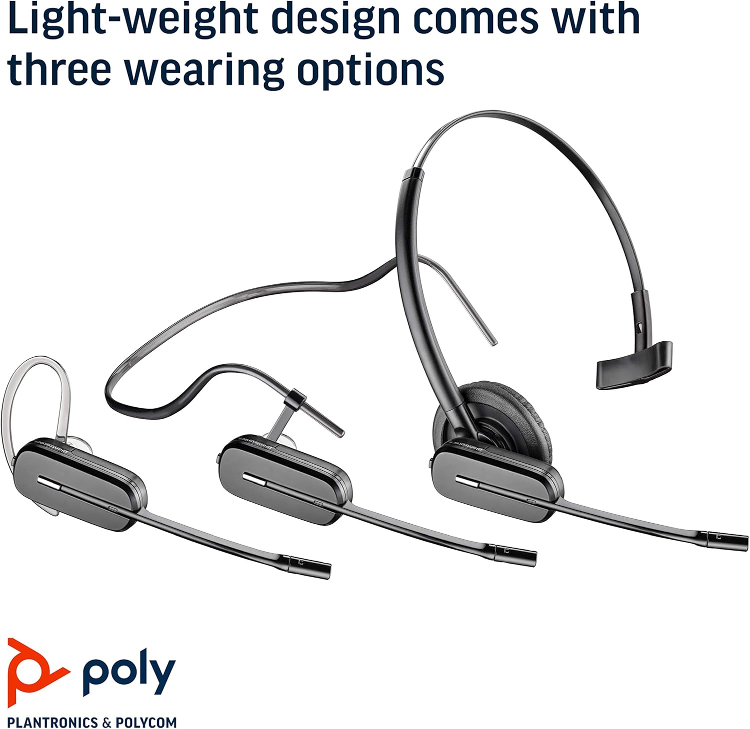 Headphones Hp Poly Cs540 Black