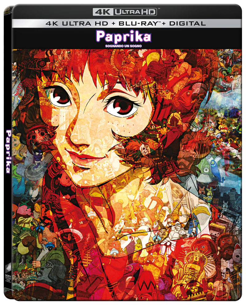 Paprika, Sognando un Sogno, 4K Steelbook, BD 4K e BD HD