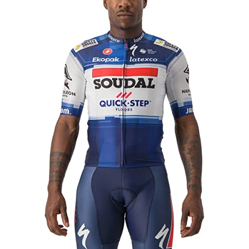 CASTELLI Men's Aero Race 6.1 Jersey Sweatshirt XXL Dark Blue/White