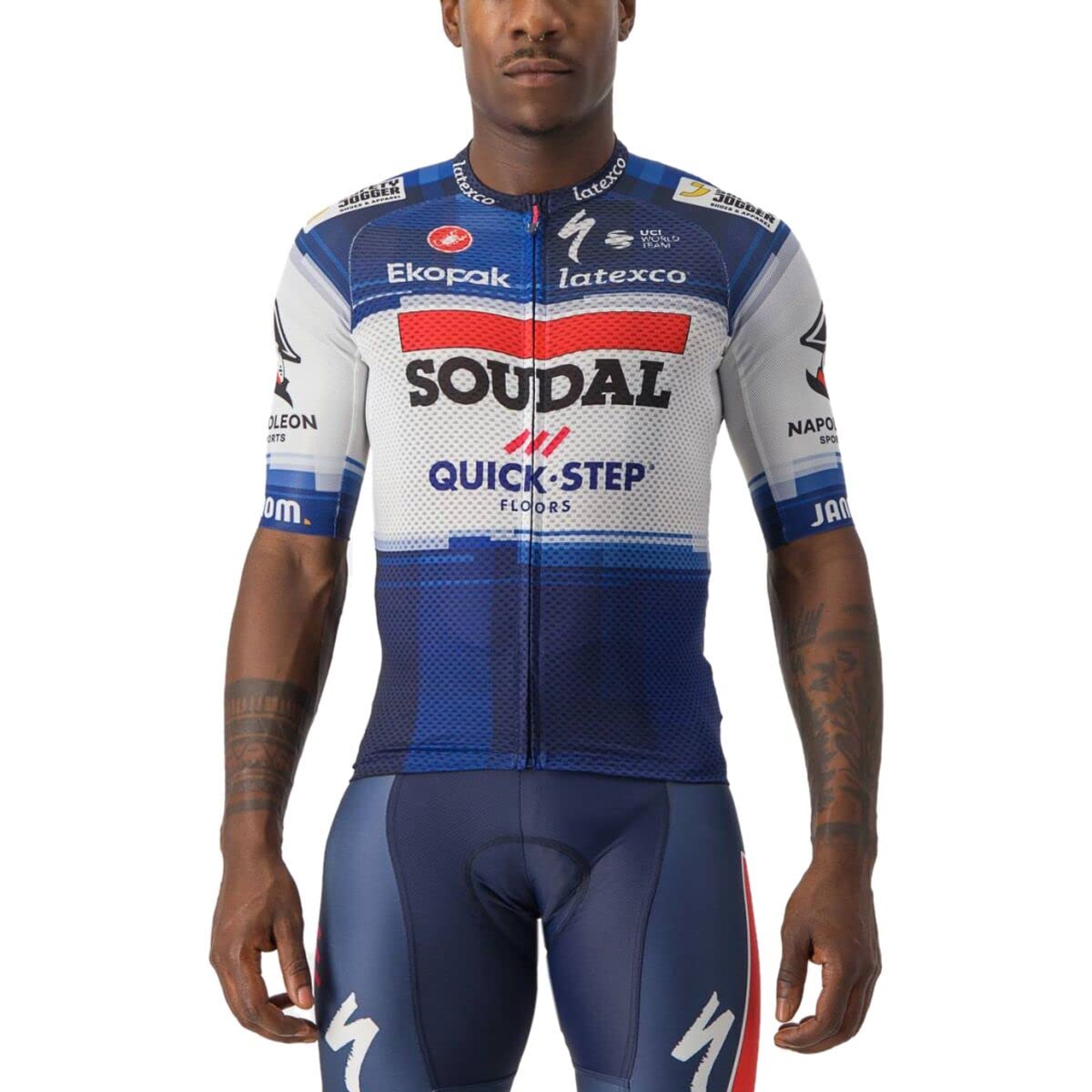 Castelli Soudal Quick-Step Climber`s 3.1 Jersey Dark Blue/White / 3XL (3XL)