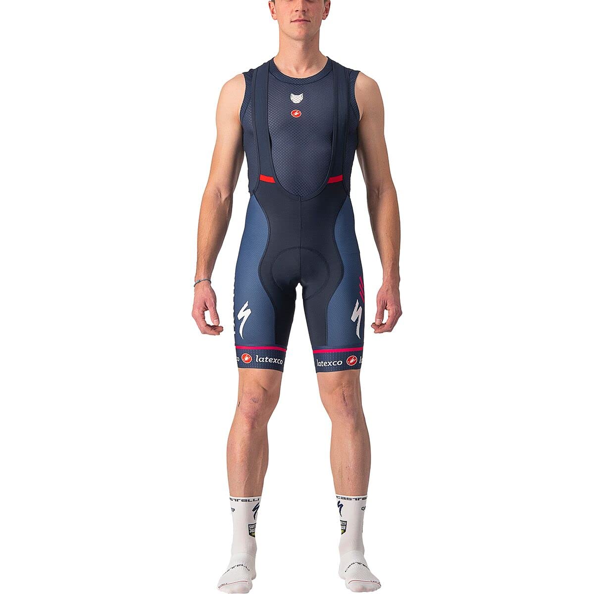 Castelli Soudal Quick-Step Competizione Bib Shorts Belgian Blue / XL (XL)