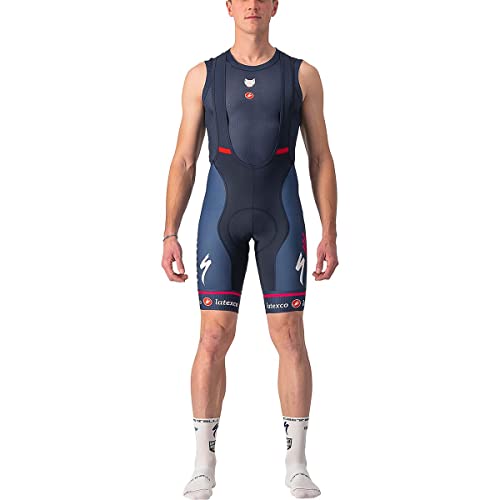 Castelli Soudal Quick-Step Competizione Bib Shorts Belgian Blue / 3XL (3XL)