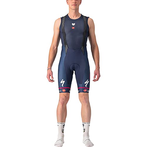 Castelli Soudal Quick-Step Free Aero RC Pro Bib Shorts Belgian Blue / S (S)