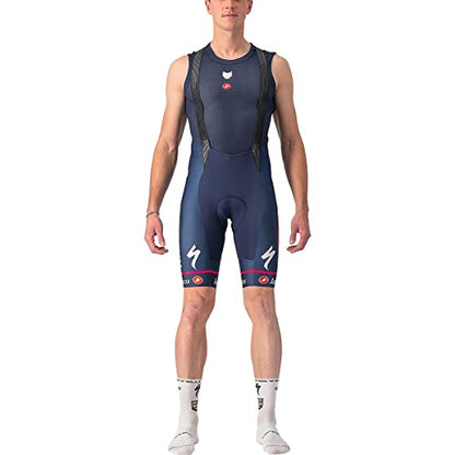 Castelli Soudal Quick-Step Free Aero RC Pro Bib Shorts Belgian Blue / S (S)