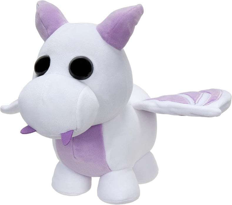 Adopt Me! Collector Plush - Lavender Dragon - Series 3 - Fun Collectible Toys for Kids Featuring Your Favourite Pet, Ages 6+
