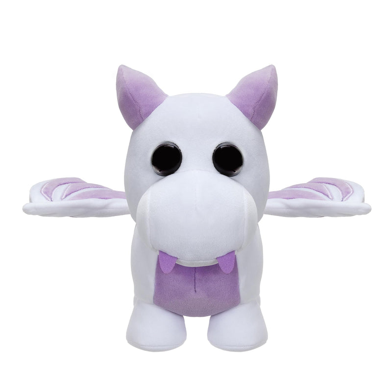 Adopt Me! Collector Plush - Lavender Dragon - Series 3 - Fun Collectible Toys for Kids Featuring Your Favourite Pet, Ages 6+