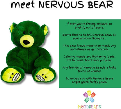 Mood Bears | Teddybär | Teddybären für Mädchen und Jungen| Teddybären für Babys | (Nervös