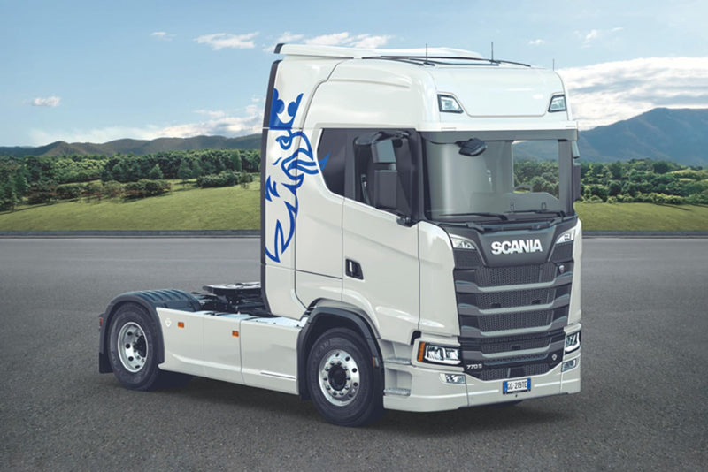 ITALERI Scania 770 S V8 White Cab Model Kit, Plastic Model to Assemble 1:24 Scale