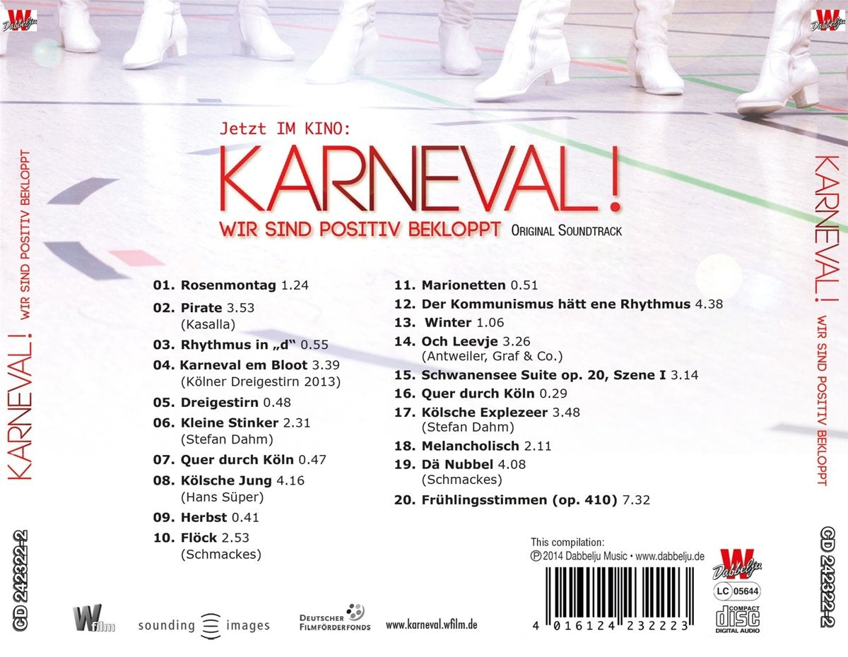 Karneval! Wir sind positiv bekloppt: Original Soundtrack
