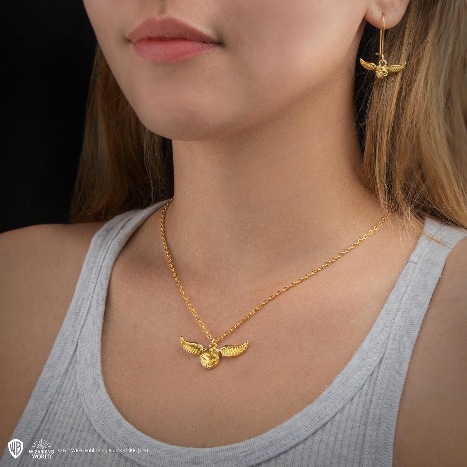 Harry Potter - Golden Snitch Earrings