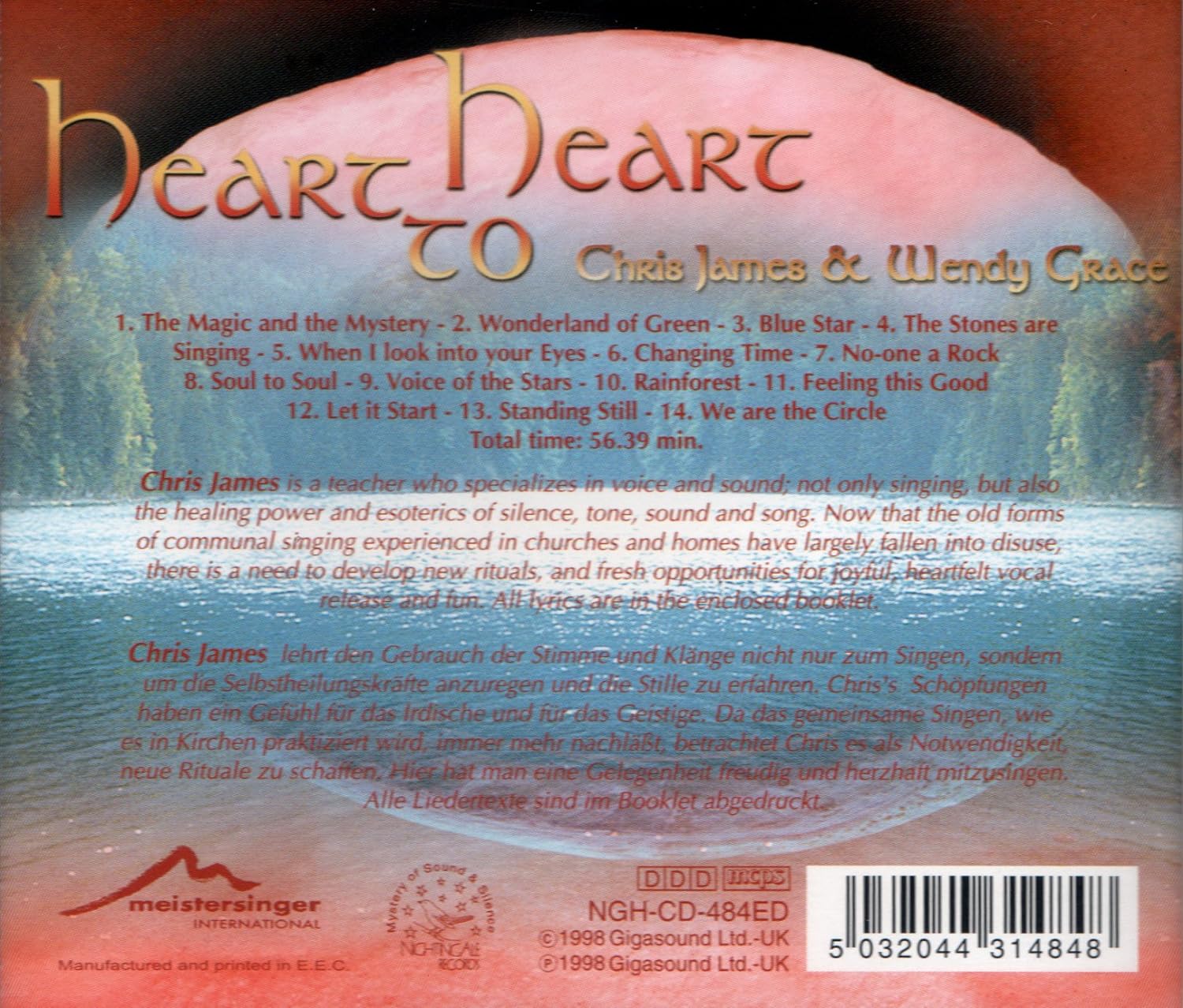 Chris James & Wendy Grace - Heart To Heart